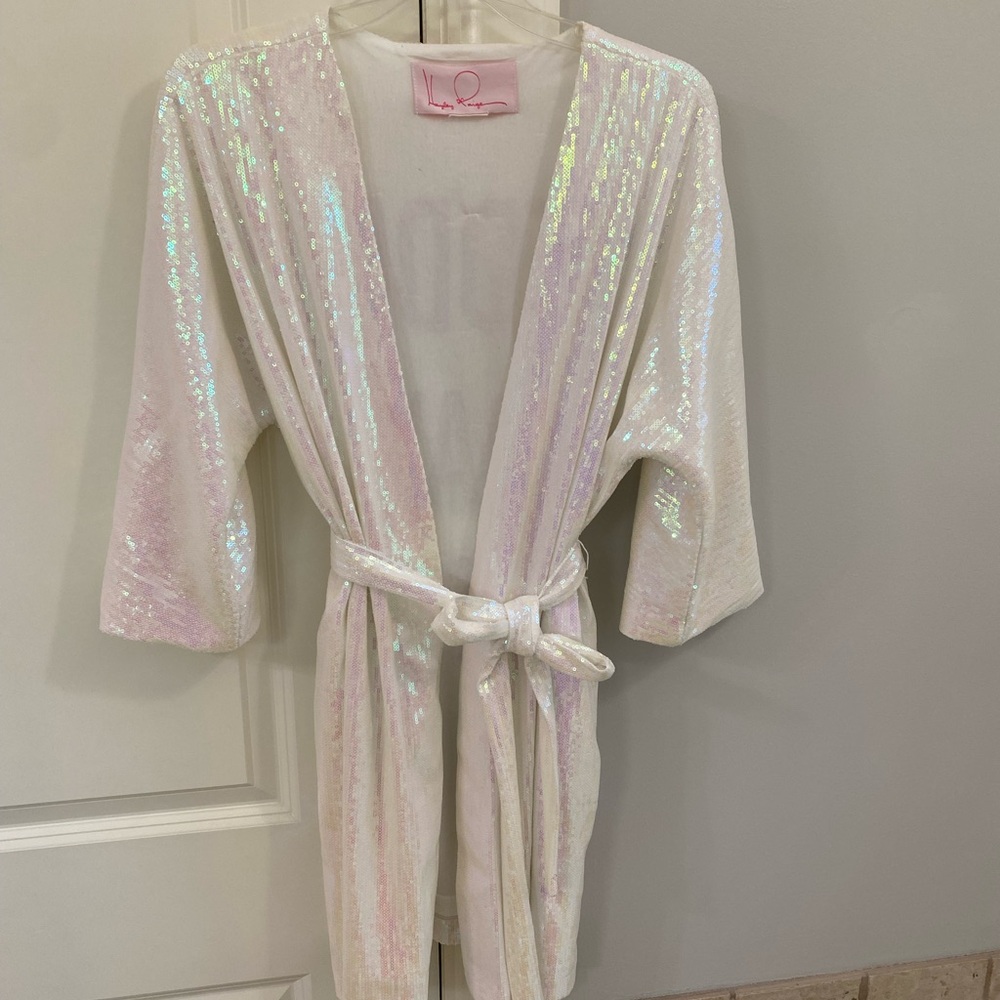 Hayley Paige Bridal Robe - Picture 2 of 4